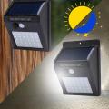 Intelligent 30/20 LED Waterproof Outdoor Solar Powered Automatic Motion Sensor Light For Garden Night Lamp. 