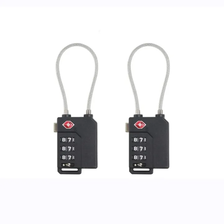 1%20s%20Luggage%20Combination%20Lock%20Portable%20TSA%20Approved%20Security%20Cable%20Luggage%20Lock%203-Digit%20Combination%20Password%20Lock%20Padlock%20-%20Image%202