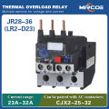 【FOOT SOFA】Thermal overload relay JR28(LR2-D) for magnetic contactor CJX2(LC1-D) with 220V LR2-D13(1-1.6A) (2.5-4A) (4-6A) (7-10A) (9-13A) (12-18A) (17-25A) (23-32A)  (30-40A) (48-65A). 