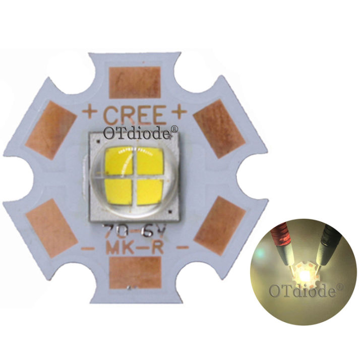 【GlobalTrendz】Cree MKR MK-R LED Emitter 15W 6V 12V White Warm White ...