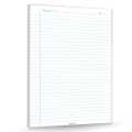 (CUT PAPER 5015 =) Richard Rough Ruled Paper  - Single Rule =100 Sheets. 