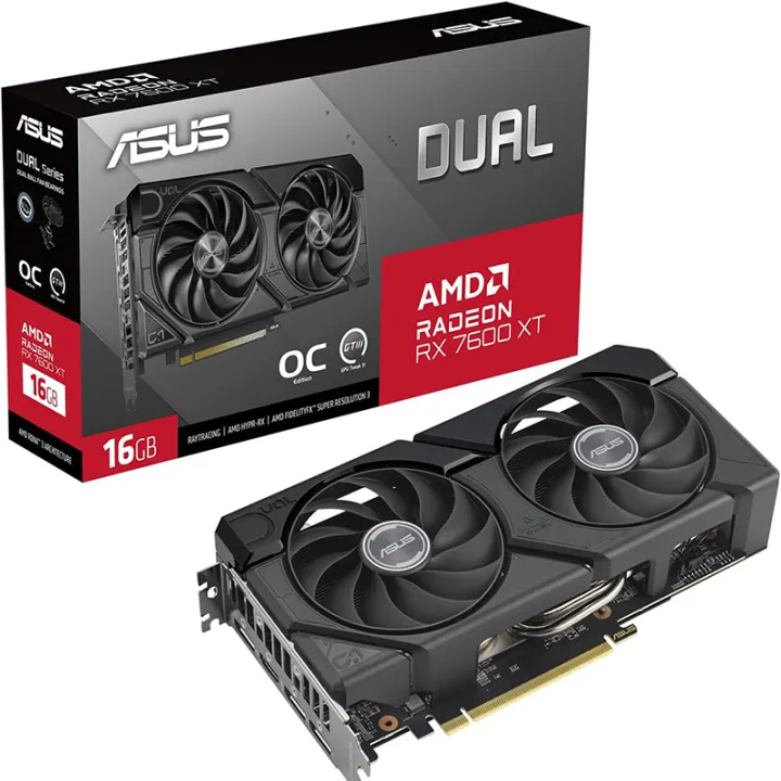 AMD Radeon RX 7600 – RDNA 3 Graphics Card, 8GB GDDR6, , 1080p High-FPS ...