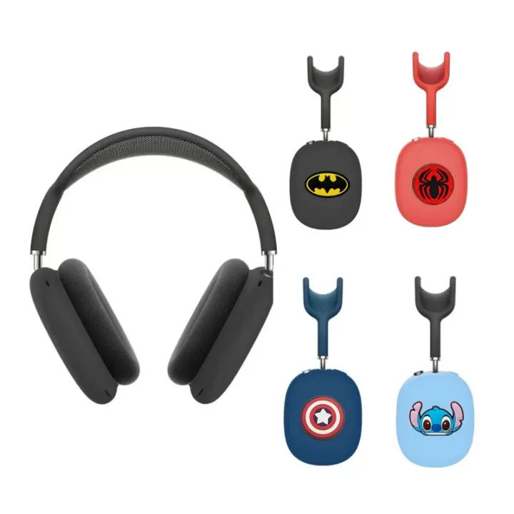 NEW%20DIY%20Cartoon%20Marvel%20Batman%20Earphone%20Case%20for%20Apple%20AirPods%20Max%20Earmuff%20Silicone%20Protective%20Cover%20for%20AirPods%20Max%20Earphone%20Case%20-%20Image%203