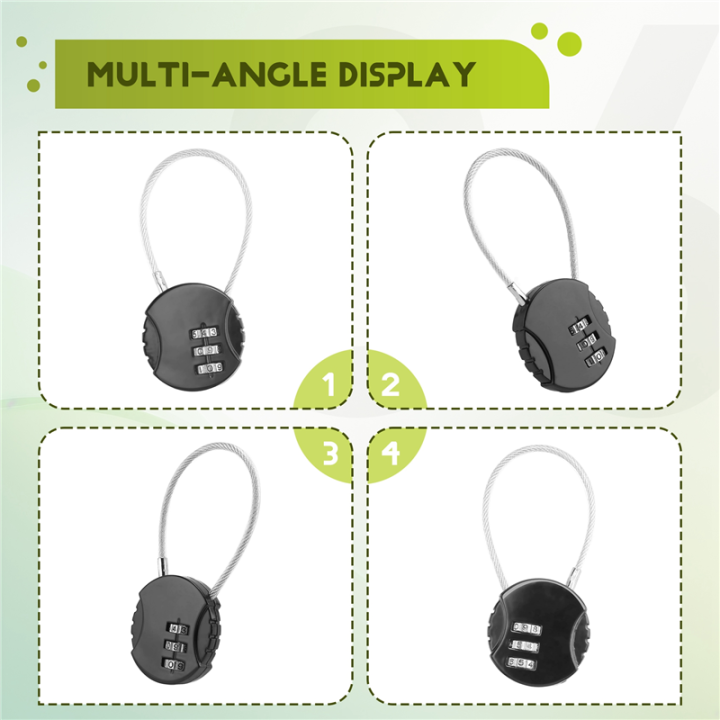 AED6-4%20Pieces%20Combination%20Lock%203%20Digit%20Outdoor%20Waterproof%20Padlock%20For%20School%20Gym%20Locker,%20Sports%20Locker,%20Fence,%20Toolbox,%20Gate%20-%20Image%205
