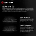 Fantech MP902 large(900mm x 300mm x 3mm) non-slip natural rubber mouse pad and smooth surface. 