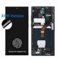 S22 Ultra Display Screen Replacement for Samsung Galaxy S22 Ultra 5G S908B S908B/DS Lcd Display Digital Touch Screen With Frame. 