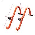 2Pcs Roof Ladder Stabilizer Roof Ridge Extension for Repair Working Projects. 