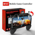 w10 Pubg Game Gamepad Mobile Phone Game Controller l1r1 Shooter Trigger Fire Button For iPhone Android Joystick. 