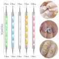 Monja 20Pcs Nail Art Dotting Pen Liner Flower French Tips Acrylic UV Gel Brushes set Manicure Tool. 