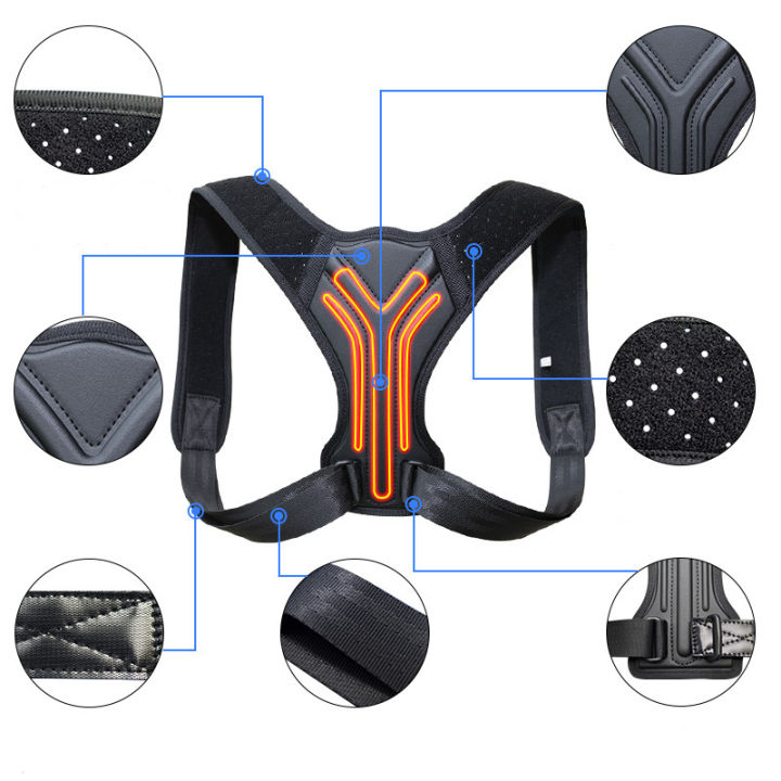 Posture%20Corrector%20Back%20Brace%20Adjustable%20Posture%20Brace%20for%20Upper%20Back%20Shoulder%20Back%20Pain%20Relief%20Trainer%20Spine%20Corset%20Support%20-%20Image%202