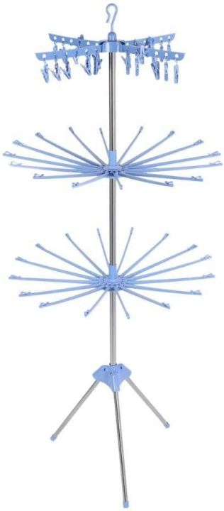 Clothes%20Drying%20Rack,%203-Tier%20Collapsible%20Foldable%20Garments%20Stand%20for%20Hanging%20Towels%20Baby%20Clothes%20Sock%20Towels%20-%20Image%203