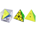 QY Toys MS Series Magnetic Pyramid 3x3 Speed Cube Stickerless Pyraminx M Puzzle Cubes. 