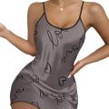 Nightdress Sleep Dress Women's Sleepwear Heart Nightdress Elegant Nightie. 