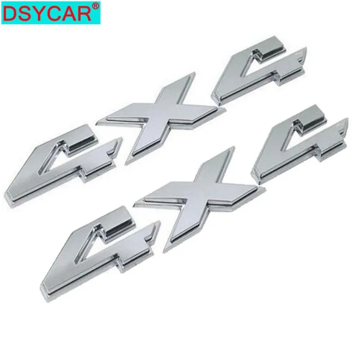 Car Side Emblems 4*4 logo 4 by 4 logo