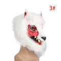 Halloween Wolf Head Hair Mask Werewolf Gloves Costume Party Cospaly Masquerade Scary Decor. 