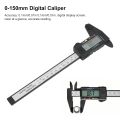 Electronic Digital Caliper, Carbon Fiber Composites Digital Caliper Easy Reading Auto Off for Measurement. 
