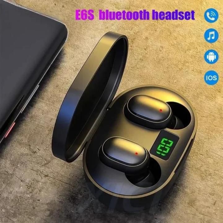 NEW%20Earbuds%20for%20Noise%20Cancelling%20Wind%20Charging%20Case%20Hands-Free%205.2%20S%20No%20Bluetooth%20Earphones%20E6S%20TW%20Cable%20Earphones%20with%20Microphone%20-%20Image%203