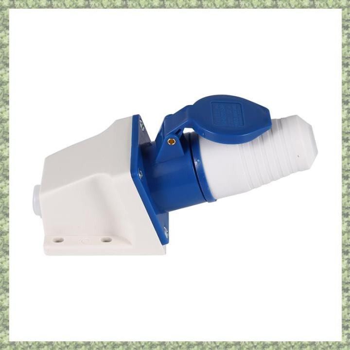 Waterproof Plug Socket Adapter Ktteay 16 Amp 3 Pin Embedded Connection Waterproof Plug Socket | Daraz.lk