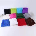 Fluffy Comfortable Cute Sofa & Bed Decorative Pillows 12'' 12'' inches. 