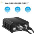 48V Phantom Power Supply with XLR 3 Pin Microphone Cable for Mic Black. 