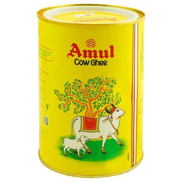 Amul Ghee (Cow Ghee, Tin pack) 1L (FROM INDIA) SAB