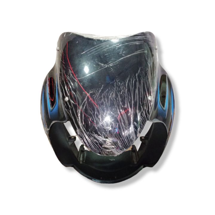 Headlight%20cover%20and%20Windshield%20for%20Bajaj%20Discover%20125/135%20Black%20Blue%20Sticker%20Temax%20Brand%20Non%20Genuine%20parts%20-%20Image%203