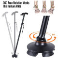 Height Adjustable Walking Stick With LED Lights Magic Cane. 