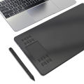 VEIKK A50 Graphics Drawing ta-blet 10 x 6 Inch Large Active Area 8 Express Keys & Gesture Touch-Pad 8192 Levels Pressure Art Graphics ta-blet with batt-ery-free Stylus 8 Pen Nibs Compatible with Windows Mac OS Andr-oid for Painting Design Online Teaching. 