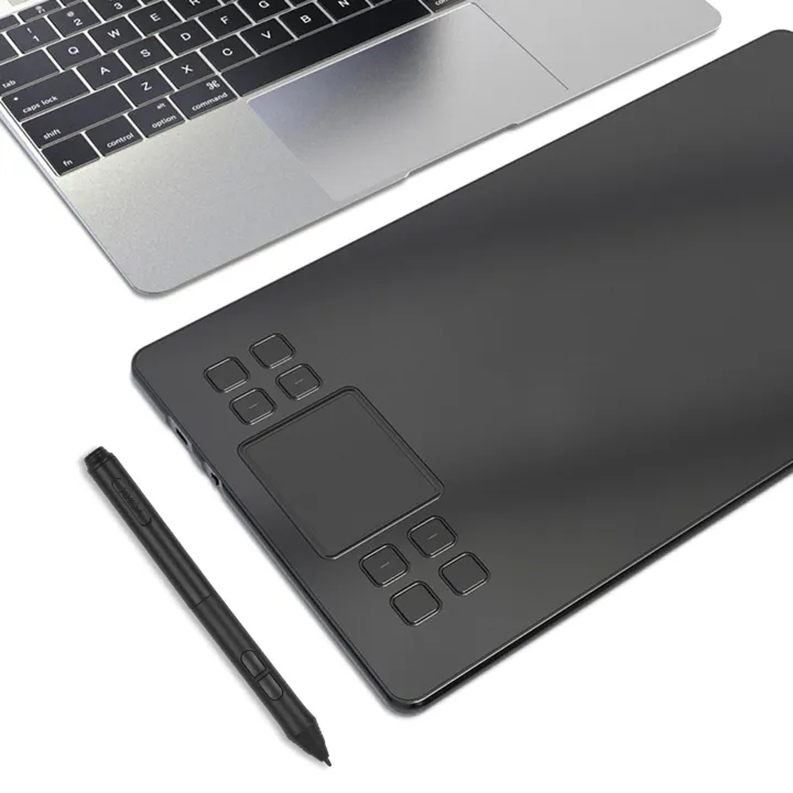 VEIKK%20A50%20Graphics%20Drawing%20ta-blet%2010%20x%206%20Inch%20Large%20Active%20Area%208%20Express%20Keys%20&%20Gesture%20Touch-Pad%208192%20Levels%20Pressure%20Art%20Graphics%20ta-blet%20with%20batt-ery-free%20Stylus%208%20Pen%20Nibs%20Compatible%20with%20Windows%20Mac%20OS%20Andr-oid%20for%20Painting%20Design%20Online%20Teaching%20-%20Image%203