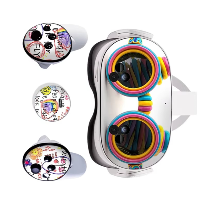 Vinyl%20Skin%20Sticker%20for%20Mate%20Quest%203S%20VR%20Headset%20Controller%20PVC%20Decals%20Cute%20Cartoon%20Wrap%20Cover%20for%20Quest%203S%20Accessories%20-%20Image%203
