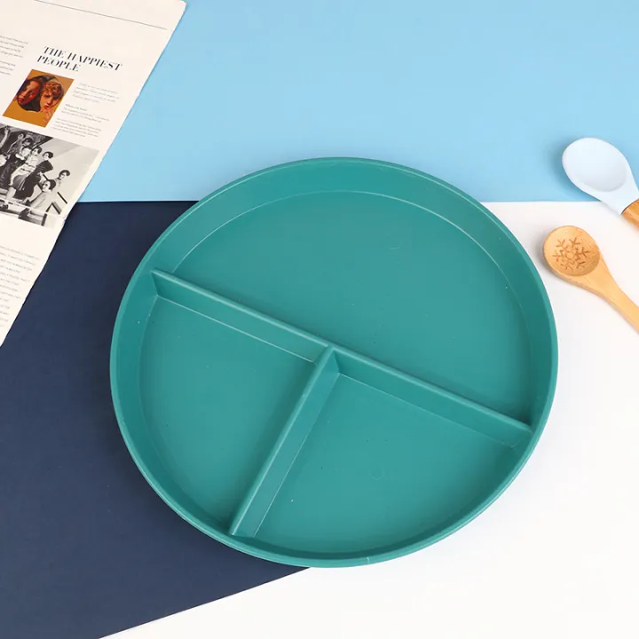 1Pc%20Divided%20Dish%20In%203%20Diet%20Reusable%20Round%20Dinner%20Plate%20Kitchen%20Dinnerware%20Portion%20Plates%20For%20Adults%203%20Compartments%20Microwave%20Luolong%20-%20Image%208