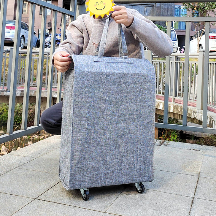 Universal%20Wheel%20Travel%20Bag%20Large%20Capacity%20Men's%20and%20Women's%20Portable%20Luggage%20Bag%20with%20Pulley%20Maternity%20Bag%20Storage%20Bag%20Folding%20Shopping%20Bag%20-%20Image%202