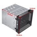 【France 】 Expansion Hard Cage Bracket for Computer Accessories with Space Detachable Hard Disk Tray Case. 