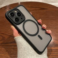 HOCE Frosted Magnetic Phone Cases For iPhone 11 12 13 14 15 Pro Max 14 15 Plus Magsafe Case Skin Feel Matte Black Cover. 