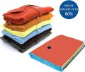 Vacuum Storage Bag for Clothes 5-Pack 1-pump Vacuum Storage Bags with Seal Valve and Hand Pump Large Vacuum Compression Bag 80% less space Storage, for Clothes, Duvets, Bedding, and Pillows. 