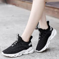 Summer New Sports Shoes Korean Style Hollow Breathable Mesh Harajuku Style for Children and StudentsinsPortable All-Match Running Shoes. 