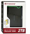 Transcend StoreJet 25M3 2TB Portable Hard Drive. 