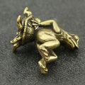 Mini Statue Frog Turtle Figurine Brass Miniature Solid Sculpture Desk Decor Animal Table Pendant Decoration Animal Ornaments. 