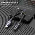 USB Type C to 3.5mm Jack Headphone USBC Earphone DAC Audio Adapter Cable for Samsung S23 Ultrta Xiaomi Oneplus 1+ Google Pixel 7. 