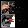 Automotive LED Circuit Tester 6-24V Test Light with Dual Probes 47 Inch Antifreeze Wire Alligator Clip for Testing. 