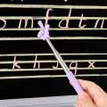 Durable Stainless Steel Teaching Pointer Telescopic Rod Finger Design Teaching Stick Classroom Finger Pointer Students. 
