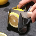 Aluminum Alloy/Plastics Kitchen Handheld Orange Lemon Slicer Tomato Cutting Clip Fruit Slicer Onion Slicer Kitchen Item Tools. 