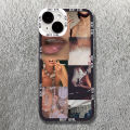 High Fashion Style Girl Phone Case For Xiaomi Redmi Note 12 13 Pro Plus 5G 12S 12 11S 11 10S Redmi 12 13C Clear Back Cover. 
