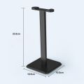 Plastic/aluminum alloy ABS detachable desktop headphone tand. 