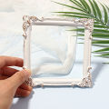 Penasfe Picture Frame Clear Texture Vintage INS Photo Display Frame. 