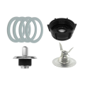 For Blender Replacement Parts Blender Ice Crusher Blade with Jar Base Cap,for Aspas Para Licuadora Blender. 
