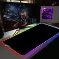 NEW Mouse Pad RGB Mat Gaming Accessories Gamer Keyboard Computer Desk Mause Ped LED Light Mouse Mats Gamers Keyboard Table Mousepad. 