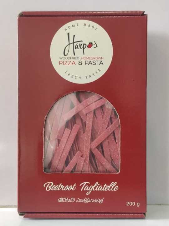 Harpo's Pre-cooked Beetroot Tagliatelle Pasta 200g