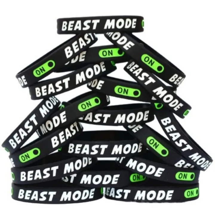 Beast%20Mode%20Free%20Size%20Rubber%20Stretchable%20Stylish%20Wristband%20Bracelet%20For%20Men%20Events%20Party%20Sports%20&%20Daily%20Wear%20(Black)%20-%20Image%208