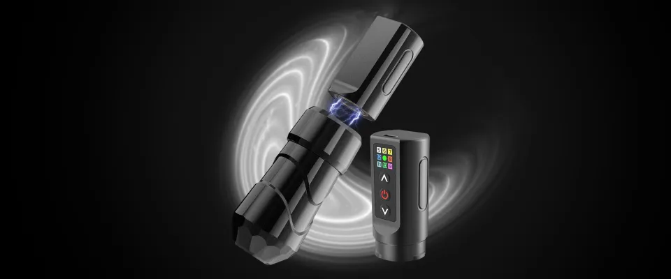 T-REX NINJA RS Portable Wireless Tattoo Machine Pen Battery